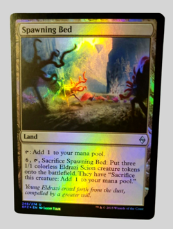 Magic The Gathering SPAWNING BED Uncommon Foil Battle For Zendikar 248/274 NP MT - Image 2
