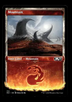 Mountain (Showcase) 312 L Core Set 2021 - Image 1