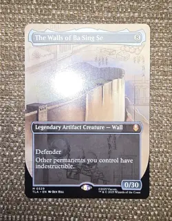 MTG - TLA - The Walls of Ba Sing Se (Borderless) #329 - Near Mint Normal - Image 1