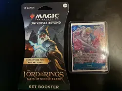 Mtg Lord Of The Rings Set Booster And Sanji Alt Art - Image 1