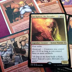 Jor Kadeen, the Prevailer Metalcraft DWARVES Tribal Dwarven Commander Deck MTG - Image 1