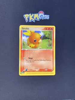 Pokemon TCG Torchic Ruby and Sapphire 74/109 Regular LP. - Image 1