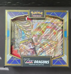 Pokemon TCG VMAX Dragons Premium Collection Box 2022 Brand New Factory Sealed - Image 1