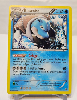 Blastoise 16/101 Holo Rare Black & White Plasma Blast Pokemon 442 - Image 1