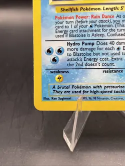 Pokemon TCG Blastoise 002/102 Base Set Holo Rare - Image 5