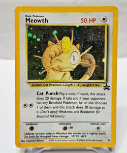 Meowth 10 GameBoy Holo Black Star Promo Pokemon 753 - Image 1