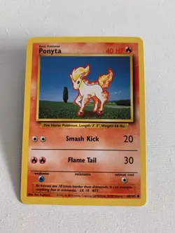 POKEMON PONYTA BASE SET 60/102, WOTC. 1999. - Image 1