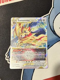 Pokemon Crown Zenith - Zamazenta VSTAR Ultra Rare 099/159 Pokemon TCG NM - Image 2