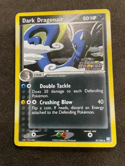 Dark Dragonair 31/109 EX Team Rocket Returns Reverse Holo Stamped Pokemon LP - Image 1