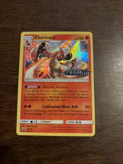 Charizard Pre-Release Black Star Promo SM158 Team Up Pokemon TCG - Image 2