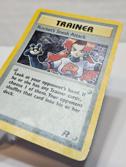 Rocket's Sneak Attack 16/82 Holo Rare Unlimited Team Rocket Pokemon 802 - Image 2