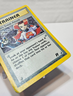 Rocket's Sneak Attack 16/82 Holo Rare Unlimited Team Rocket Pokemon 802 - Image 5
