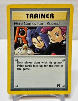 Here Comes Team Rocket! 15/82 Holo Rare Unlimited Team Rocket Pokemon 804 - Image 1