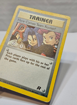 Here Comes Team Rocket! 15/82 Holo Rare Unlimited Team Rocket Pokemon 804 - Image 3