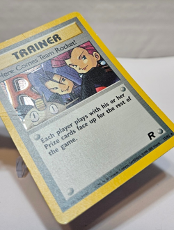 Here Comes Team Rocket! 15/82 Holo Rare Unlimited Team Rocket Pokemon 804 - Image 5