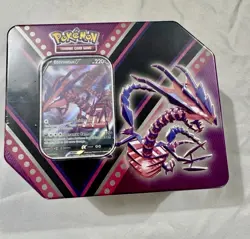 Pokemon TCG V Powers Tin Eternatus V 5 Booster Packs Factory Sealed FREE SHIP - Image 1