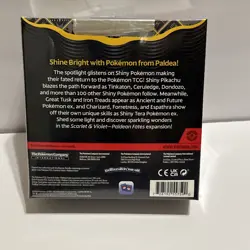 Pokemon TCG Scarlet & Violet Paldean Fates 6 Booster Pack Bundle Factory Sealed - Image 3