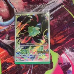 Pokemon TCG Bulbasaur Promo Mega Evolution Stamp 133/132 Sealed New - Image 1