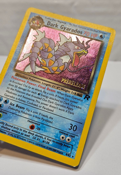 Dark Gyarados 8/82 Holo Rare Unlimited PRERELEASE Team Rocket Pokemon 789 - Image 2