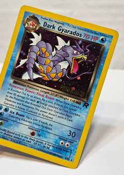 Dark Gyarados 8/82 Holo Rare Unlimited PRERELEASE Team Rocket Pokemon 789 - Image 4