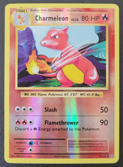 Pokemon TCG XY Evolutions Charmeleon Reverse Holo Uncommon 10/108 NM/M Condition - Image 1