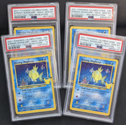 2021 Pokemon Celebrations Shining Magikarp Gem Mint PSA 10 (4X) - Image 1