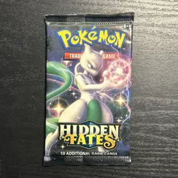Heavy! 22.37g HIDDEN FATES 🔥🔥 Pokemon TCG Booster Pack Sealed New - Image 2