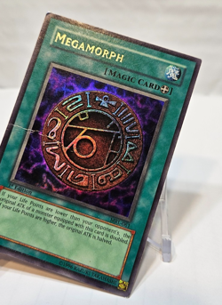 Megamorph MRL-061 Ultra Rare 1st Edition Yugioh 7998 - Image 4