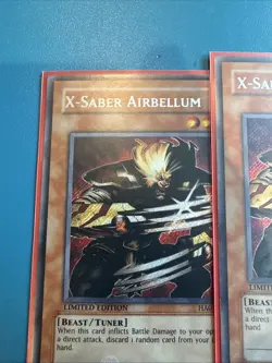 2x X-Saber Airbellum HA01-EN011 Hidden Arsenal Unlimited - Image 2