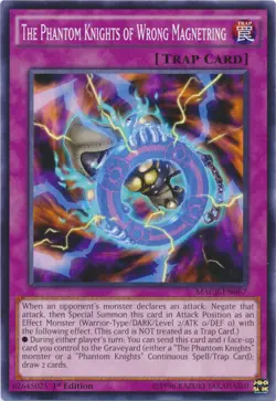 Yugioh! LP The Phantom Knights of Wrong Magnetring - MACR-EN067 - Common - 1st E - Image 1