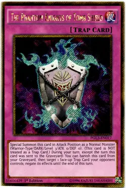 Yugioh! The Phantom Knights of Tomb Shield - PGL3-EN017 - Gold Secret Rare - 1st - Image 1