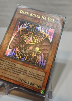 Dark Ruler Ha Des LOD-001 Ultra Rare 1st Edition Yugioh 142 - Image 3