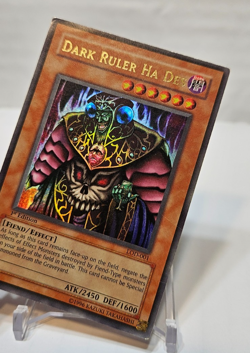 Dark Ruler Ha Des LOD-001 Ultra Rare 1st Edition Yugioh 142 - Image 4