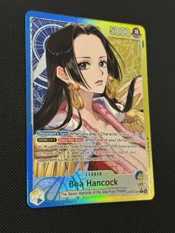 One Piece CCG TCG Boa Hancock Alt Art Leader OP-14 English - Image 2