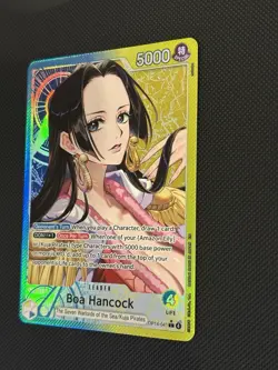 One Piece CCG TCG Boa Hancock Alt Art Leader OP-14 English - Image 3
