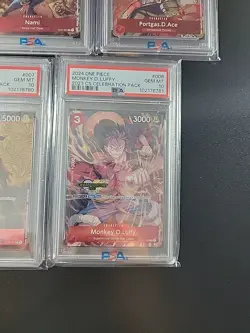 PSA 10 Sequential Lot 11x Championship 2023 CS Celebration Pack ONE PIECE Nami - Image 5