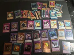 Yu-Gi-Oh Card Lot - 60 Vintage Cards Dragon Obelisk Magician - Image 1