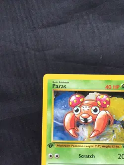 Pokemon Cards: Jungle 1st Edition Common: Paras 59/64 - Image 2