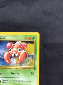 Pokemon Cards: Jungle 1st Edition Common: Paras 59/64 - Image 3