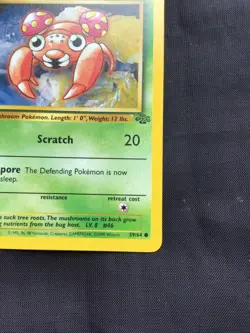 Pokemon Cards: Jungle 1st Edition Common: Paras 59/64 - Image 4