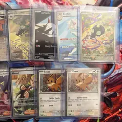 Pokemon 15 Card Lot (IRs, Full Art Trainers, Black Star Promos) - Image 3