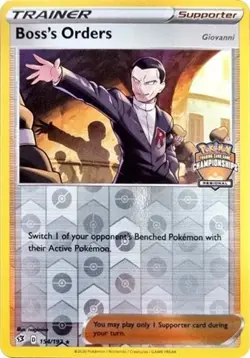 Boss's Orders (Regional Championships, #1 League & Championship Cards LP Pokemon - Image 1
