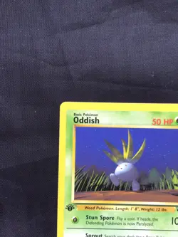 Pokemon Cards: Jungle 1st Edition Common: Oddish 58/64 - Image 2