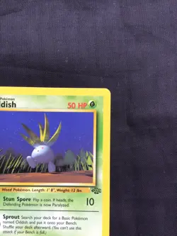Pokemon Cards: Jungle 1st Edition Common: Oddish 58/64 - Image 3