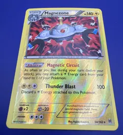 💥 Magnezone Reverse Holo 54/162 XY BREAKthrough Pokemon Card TCG 2015 LP/NM - Image 2