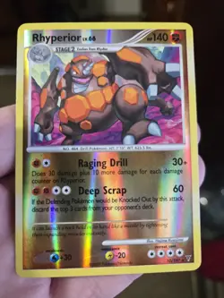 Pokemon Rhyperior Supreme Victors Reverse Holo Card 10/147 - Image 1