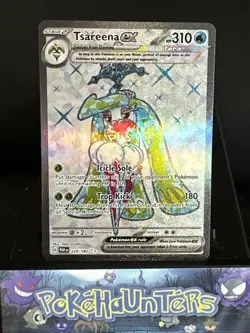 Pokemon Card Tsareena ex 220/182 Paradox Rift Full Art Ultra Rare NM - Image 1