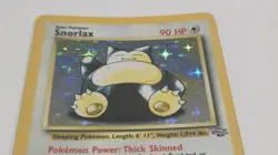 Snorlax Holo - 1999 Jungle Set - WOTC Vintage Pokemon Card - LP Condition - Image 2