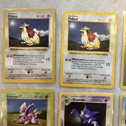 1999 Pokemon Base Set Shadowless WOTC TCG 12 Card Lot (57 84 55 29 63 44 33 41) - Image 3