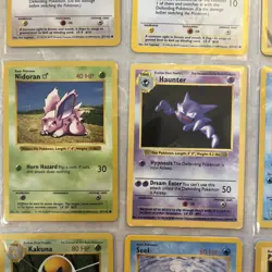 1999 Pokemon Base Set Shadowless WOTC TCG 12 Card Lot (57 84 55 29 63 44 33 41) - Image 4
